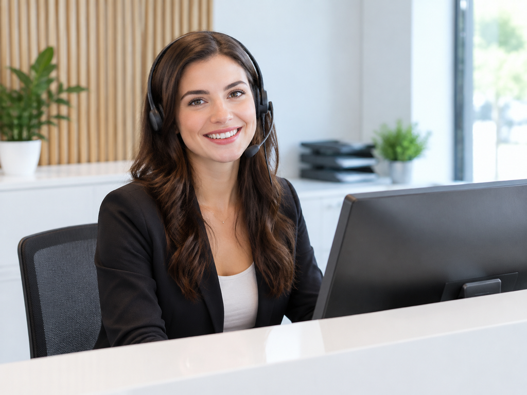 WBCAD Storage advisor at the reception desk